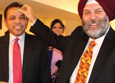 Diplomats celebrate the festival of Spring, Holi