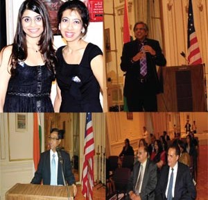 Two Young Plucky Ladies keep CORD USA Flag flying high