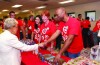 Helen Marshall at the Target Meals for Minds Food Pantry