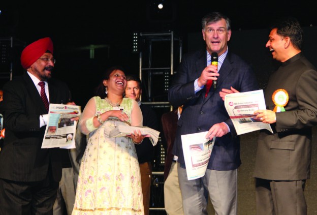 Mayor Mike Rawlings Launches Dallas Edition of The Indian Panorama