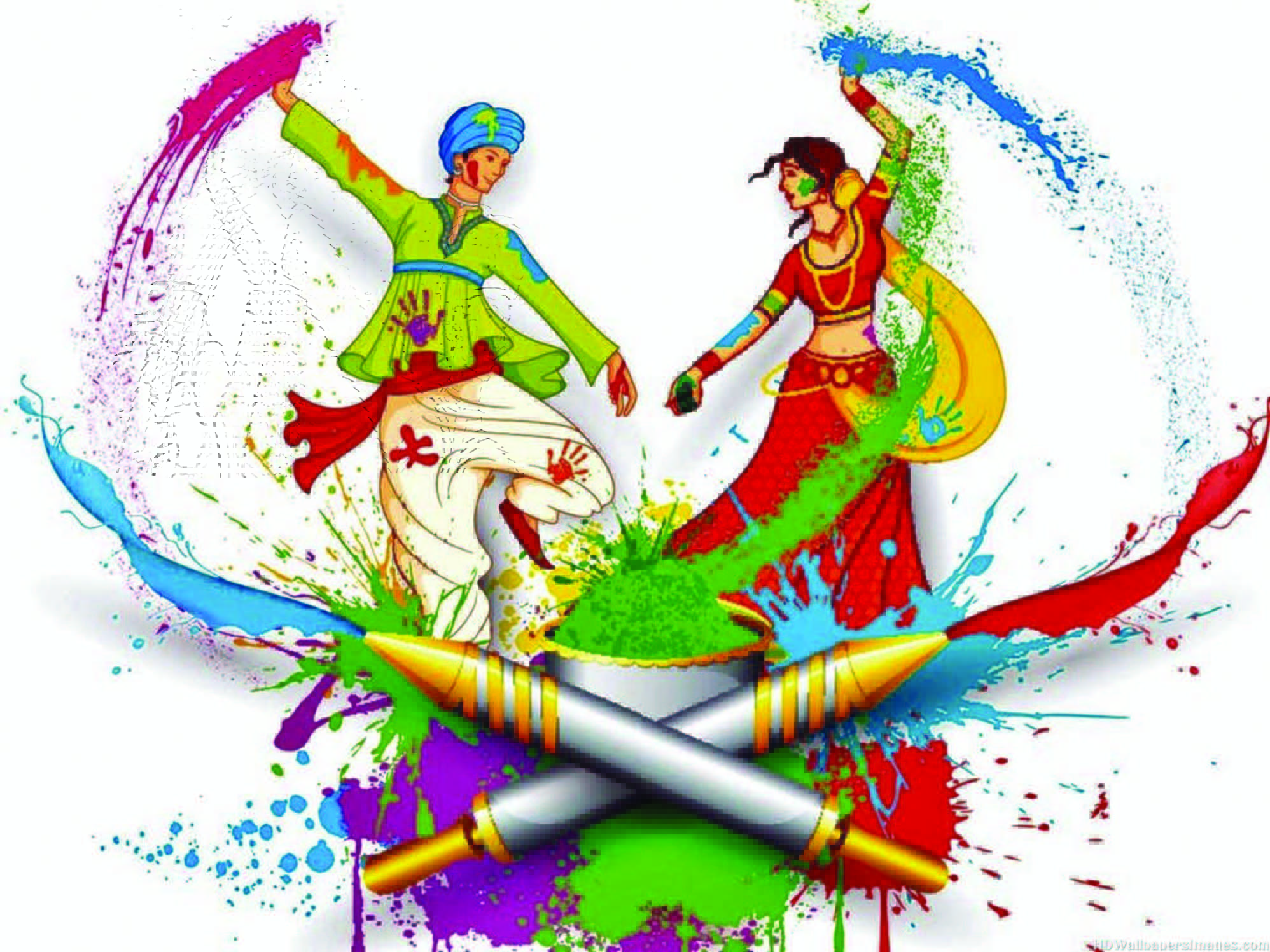 Featured image of post Holi Festival Scenery - This fun event has its origins in.