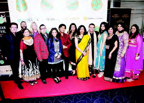 Advisory Board & Team of DFW SAFF, with Patrick OHara, Nikita Vyas Hattangady, Josh Hurtado, Ami Doshi, Dusto Chele, Tripti Bhatnagar, Ritu Elhence Krishna, Jitin Hingorani, Anjali Desai, Aarti Sarna and Ambica Dev.