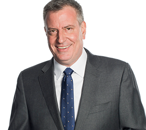 Mayor Bill de Blasio