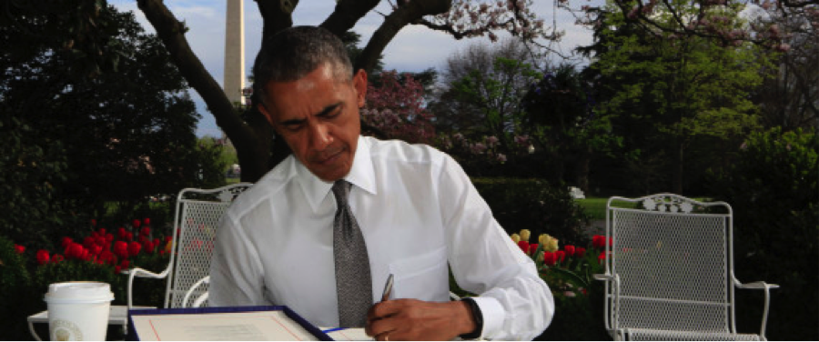 Obama Signs Bill Fixing Medicare Doctors' Pay
