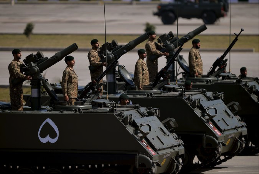 A Pakistani military parade in Islamabad in March. Credit Aamir Qureshi/Agence France-Presse — Getty Images