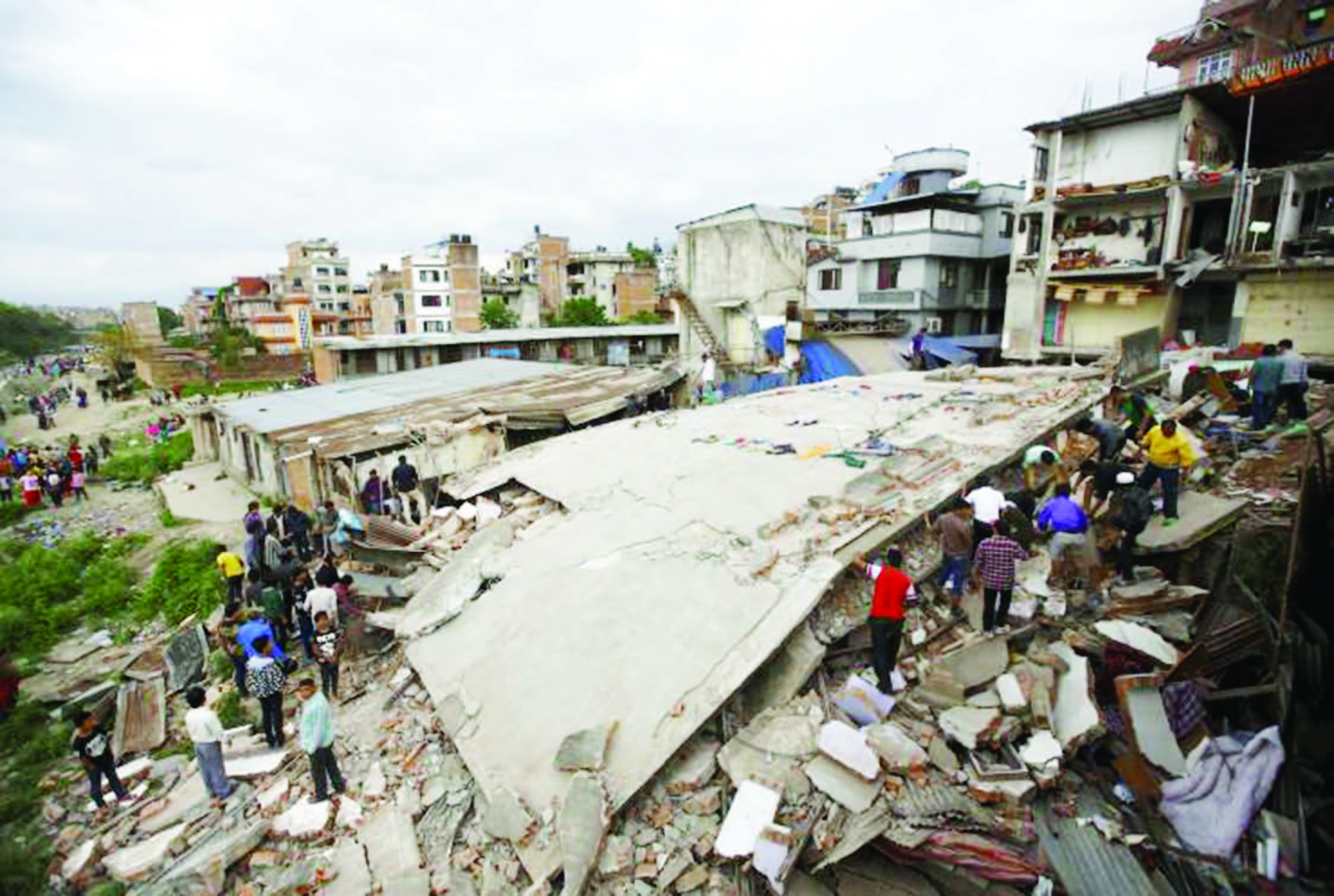 A massive earthquake killed over 5800 in Nepal and left over Eight million people affected