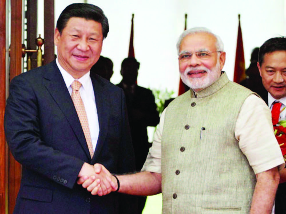 Chinese President Xi Jinping received India's Prime Minister Narendra Modi in his hometown Xi'an City and the two leaders held discussions on a wide range of issues