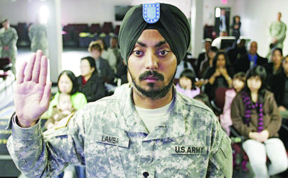 'It doesn't concern anyone what religion you are - I bleed the same color': Simranpreet Singh Lamba First Sikh to become U.S. army soldier for nearly three decades.