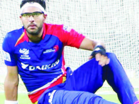 Yuvraj Singh ties up with Delhi Daredevils