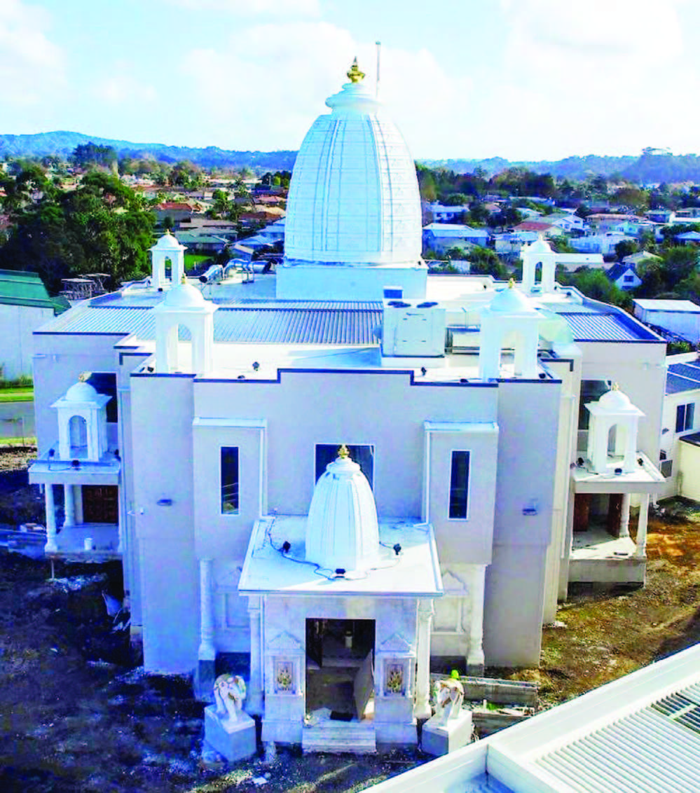 hindu temple in NZ