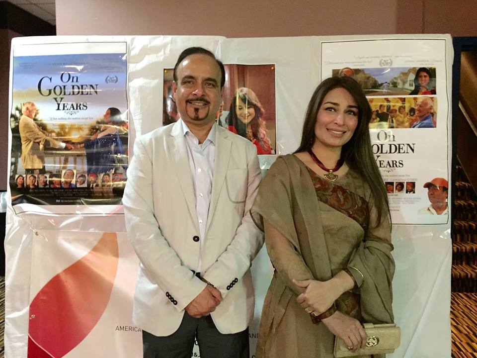 Film star Reema Khan and Dr. Tariq Shahab
