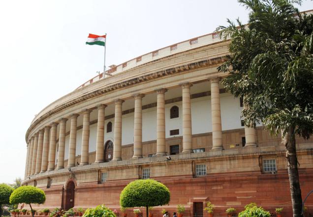 India's Parliament building . All is not well within
