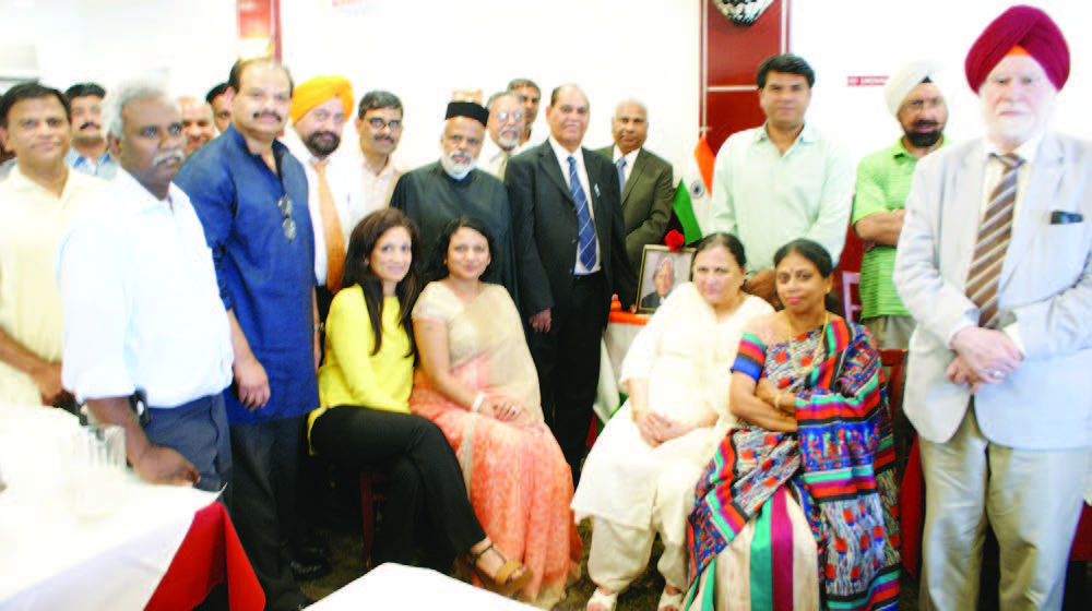 Indian Americans from various walks of life gathered to pay their homage to one of the greatest sons of India