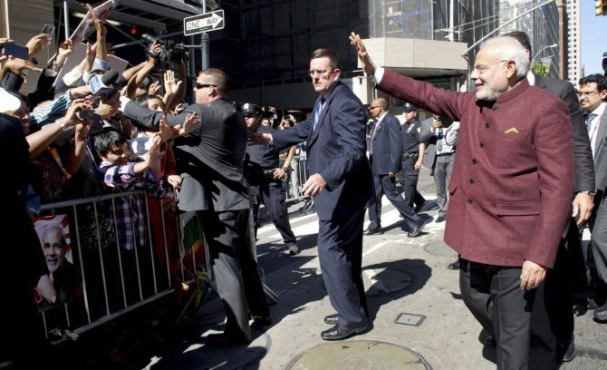 PM Modi's 1st Visit to US - File Photo - PTI