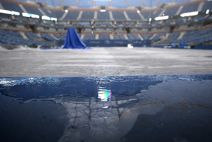 Rain delays Serena Williams - US Open 2015
