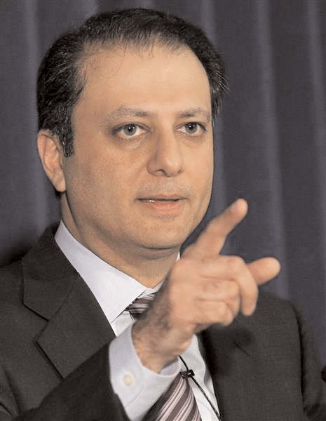 U.S. Attorney Preet Bharara is known to be vocal and communicative about cases of political corruption and he feels it is his obligation to discuss public corruption to discourage public officials from committing similar crimes