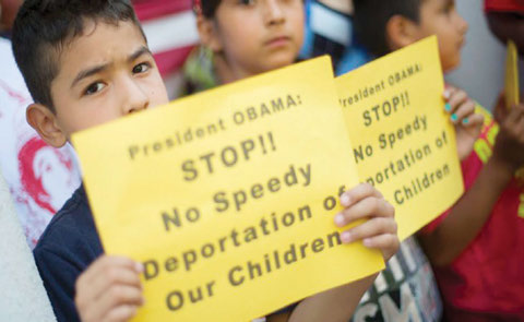 Children of Immigrants protest deportations