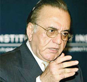 Mahmood Kasuri former Foreign Minister of Pakistan India considered carrying out "limited air strikes" at the headquarters of Lashkar e Taiba near Lahore, says Khurshid Mahmood Kasuri, a former Foreign Minister of Pakistan