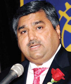 Nassau County Director of Economic Affairs Kamlesh Mehta