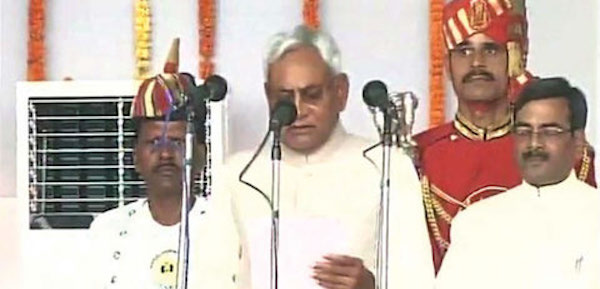 Nitish Kumar took oath as Bihar Chief Minister for the fifth time on November 20