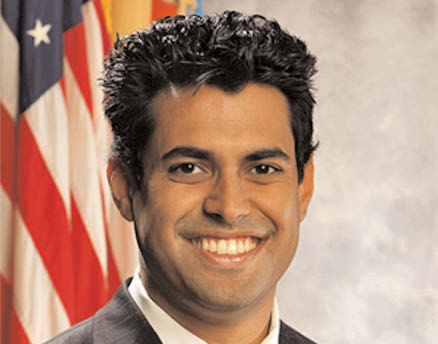 Vin Gopal has been named one of 100 politically influential people in the "Power List" for 2015 in Politicker NJ.