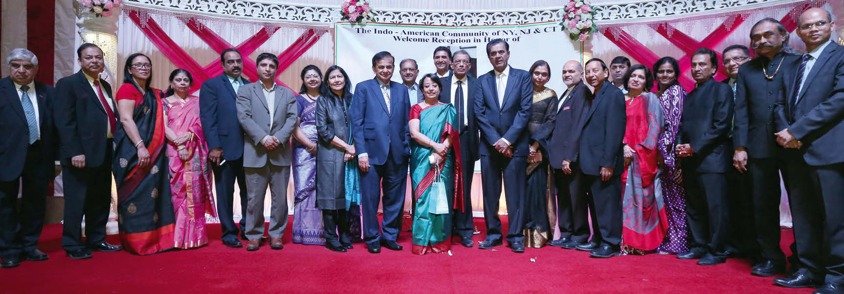 Ambassador Riva Ganguly Das with Representatives of Social and Cultural Organizations of Indian Americans at the reception, March 13