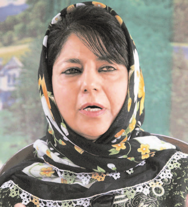 Mehbooba Mufti (In Picture)