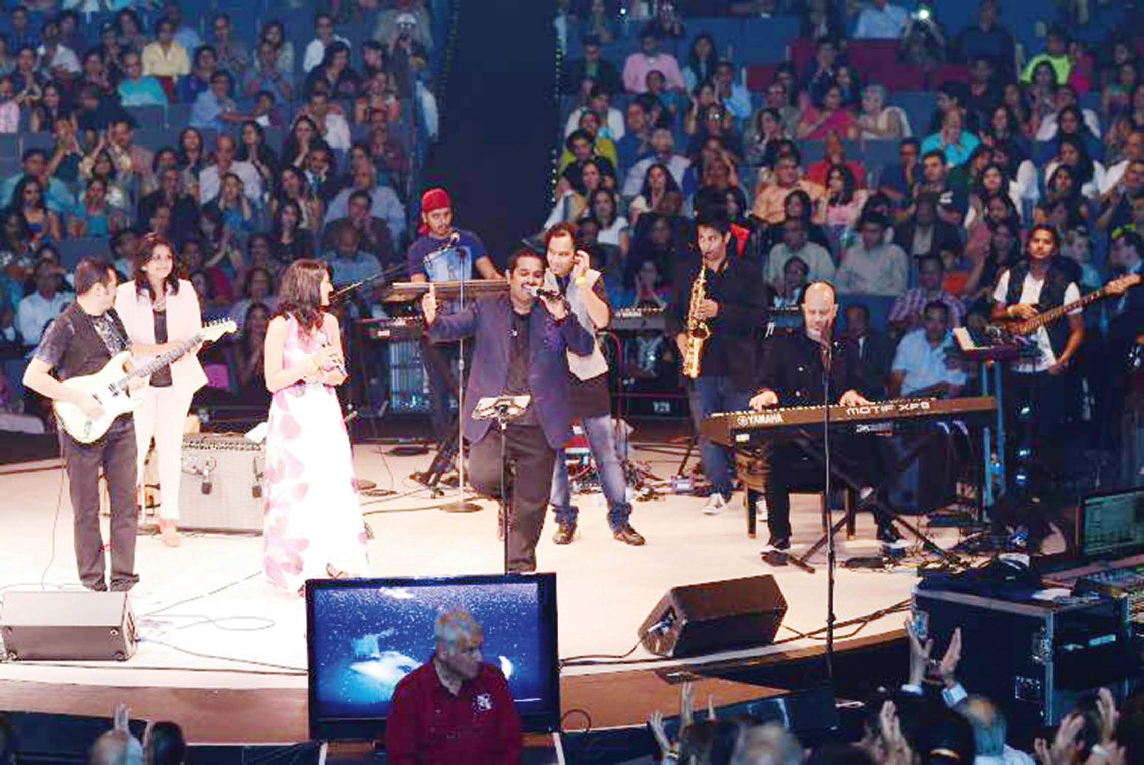 Shankar Ehsaan Loy, the musical trio performing during AAPI's Nine City Tour & Regional Conferences in 2013 (File photo)