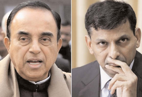 Subramanian Swamy and Raghuram Rajan