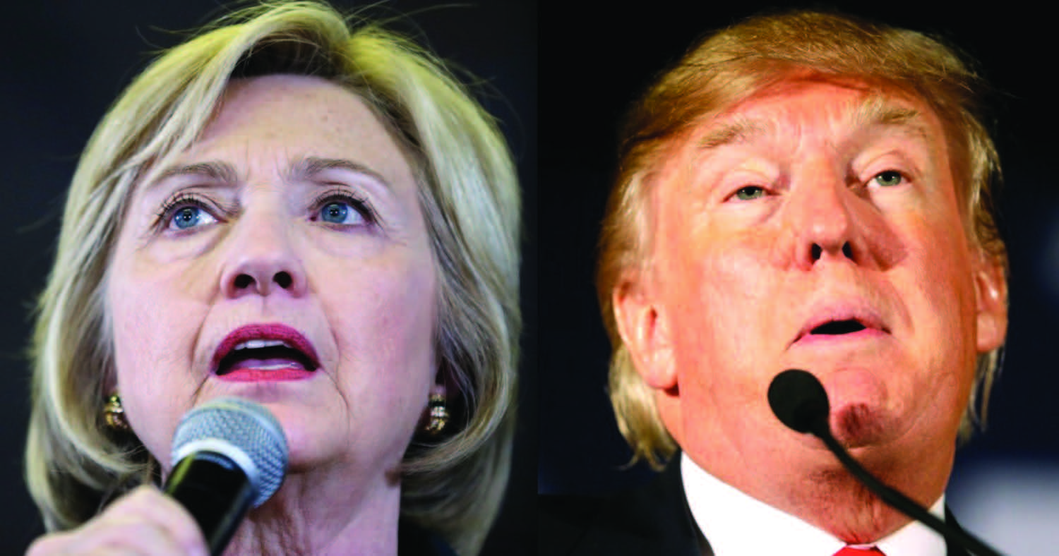 June end polls by Ballotpedia, Quinnipiac University, Fox TV and CNN indicate Clinton is leading over Trump