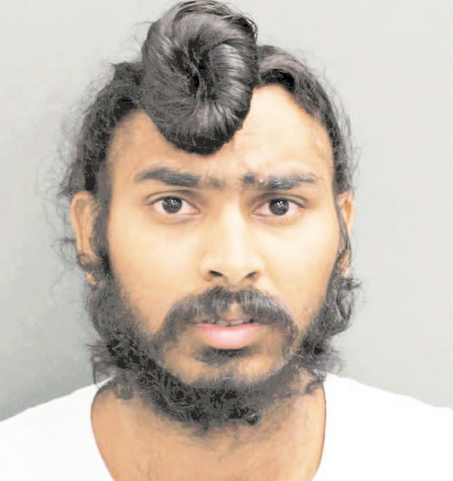 Aman Bhatia, 27, is accused of groping girls at a Disney water park.