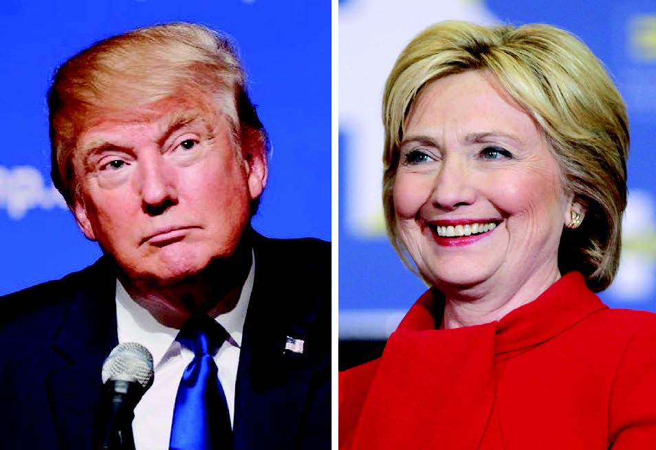 A new Fox News poll shows Democrat Hillary Clinton leading Republican Donald Trump by 10 points.