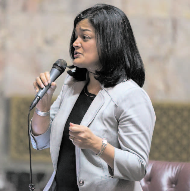 Pramila Jayapal has swept an open Congressional primary in Washington State with 38.2 per cent of the votes and could make history as the first woman from the community to be elected to the US House of Representatives, if she wins the November general election. (Forbes image)