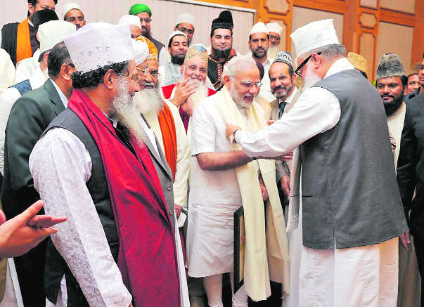 Twin strategy: Modi wants to woo Muslim nations and bolster Muslim votes in UP.