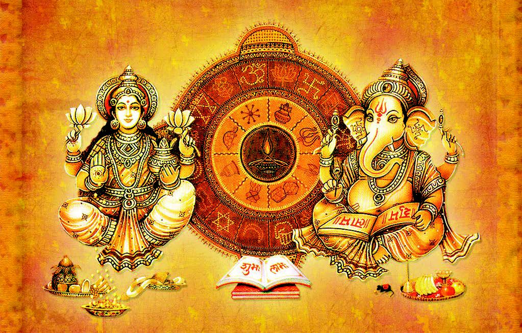 lakshmi-and-ganesha