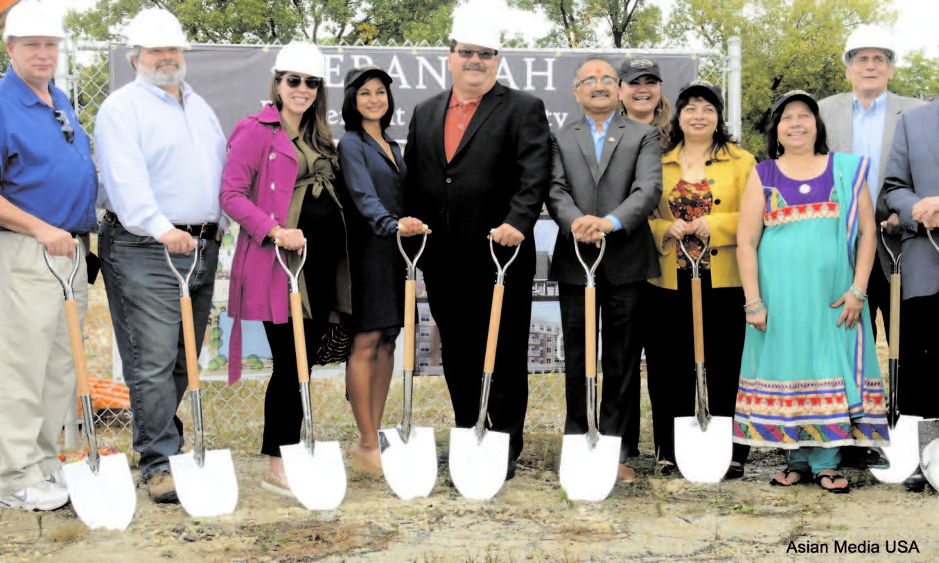 Ground-breaking celebrations at the property attended by Mayor Rodney S. Craig, and leading members from the community