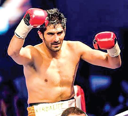 Indian boxing star Vijender Singh