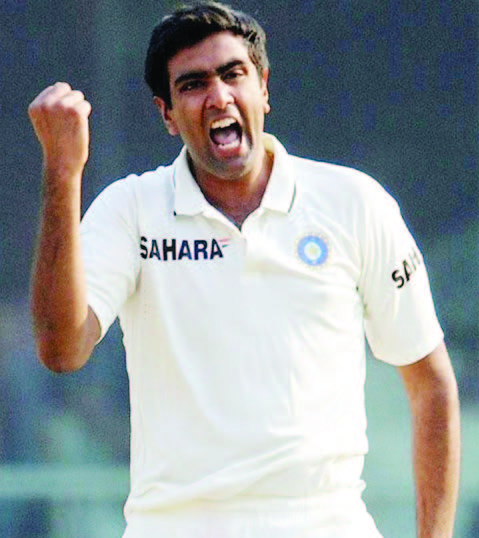 Ashwin, currently the topranked Test bowler, had picked up 48 wickets and scored 336 runs in eight Tests during the ICC's voting period from September 2015 to 2016