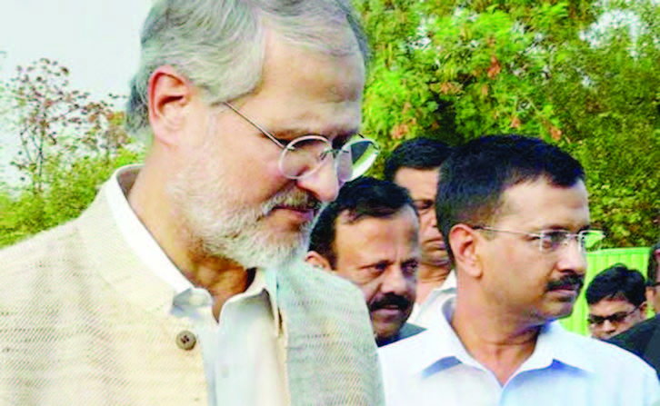 Najeeb Jung, Delhi's Lieutenant Governor, in a surprise move, submitted his resignation. Photo courtesy of PTI
