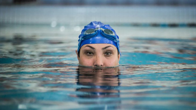 Afghanistan women swim against threats for Olympic dream