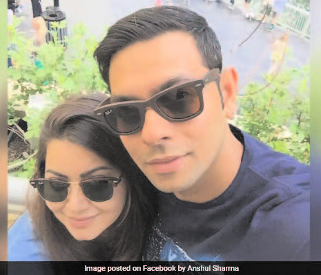 Anshul Sharma died on the spot while his wife Samira Bharadwaj was critically injured in the accident