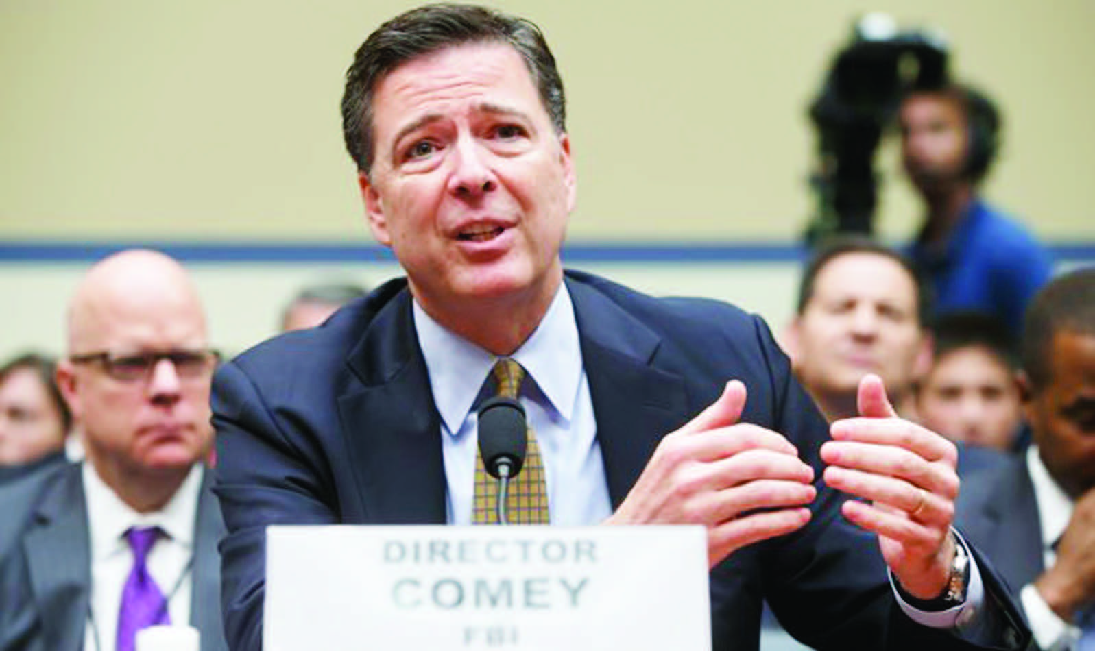 FBI Director Comey gave details, March 20, on the extent of Russian influence in the 2016 U.S. election, confirming an open FBI investigation into Moscow's alleged interference and refuting President Donald Trump's explosive claim that Trump Tower was wiretapped.