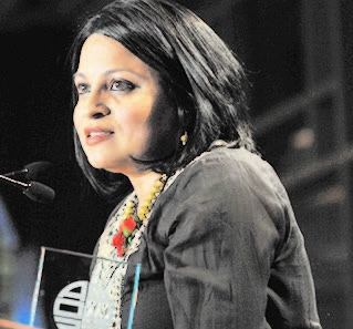 Indian American civil rights activist and attorney Deepa Iyer received Justice in Action Awards from The Asian American Legal Defense and Education Fund