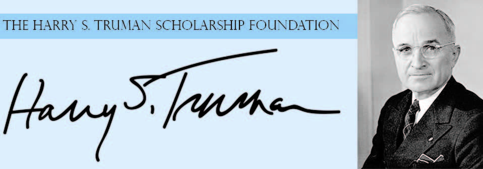 The Truman Scholarship Foundation was established by former President Harry S. Truman four decades ago
