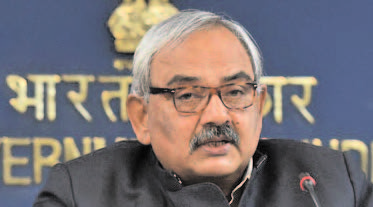 Home Secretary Rajiv Mehrishi