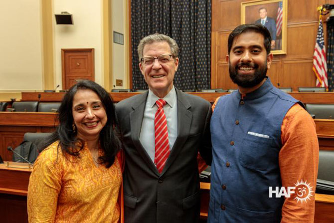 HAF Honors Kashmiri Pandits, Religion Freedom Advocates, Legislators, Linguists at Annual DC Reception