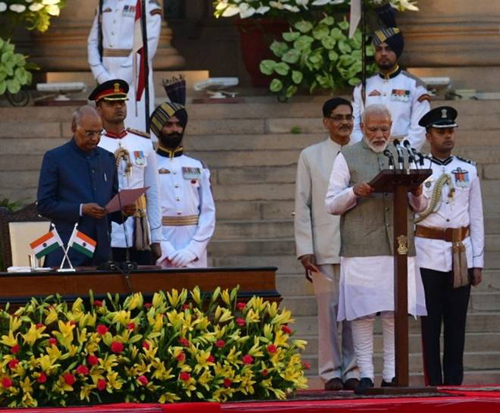 Narendra Modi  Takes Oath as Prime Minister of India for the Second Term