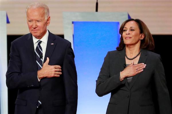 Harris promises jobs, fight climate change and affordable care act as part of Biden administration