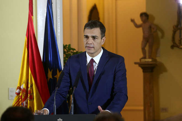 Spain PM appeals for public unity, sacrifice in virus fight