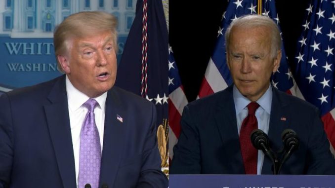 Trump and Biden